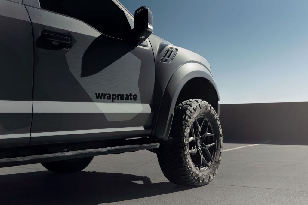 Wrapmate Ford Raptor Camo Wrap with over 100k logos