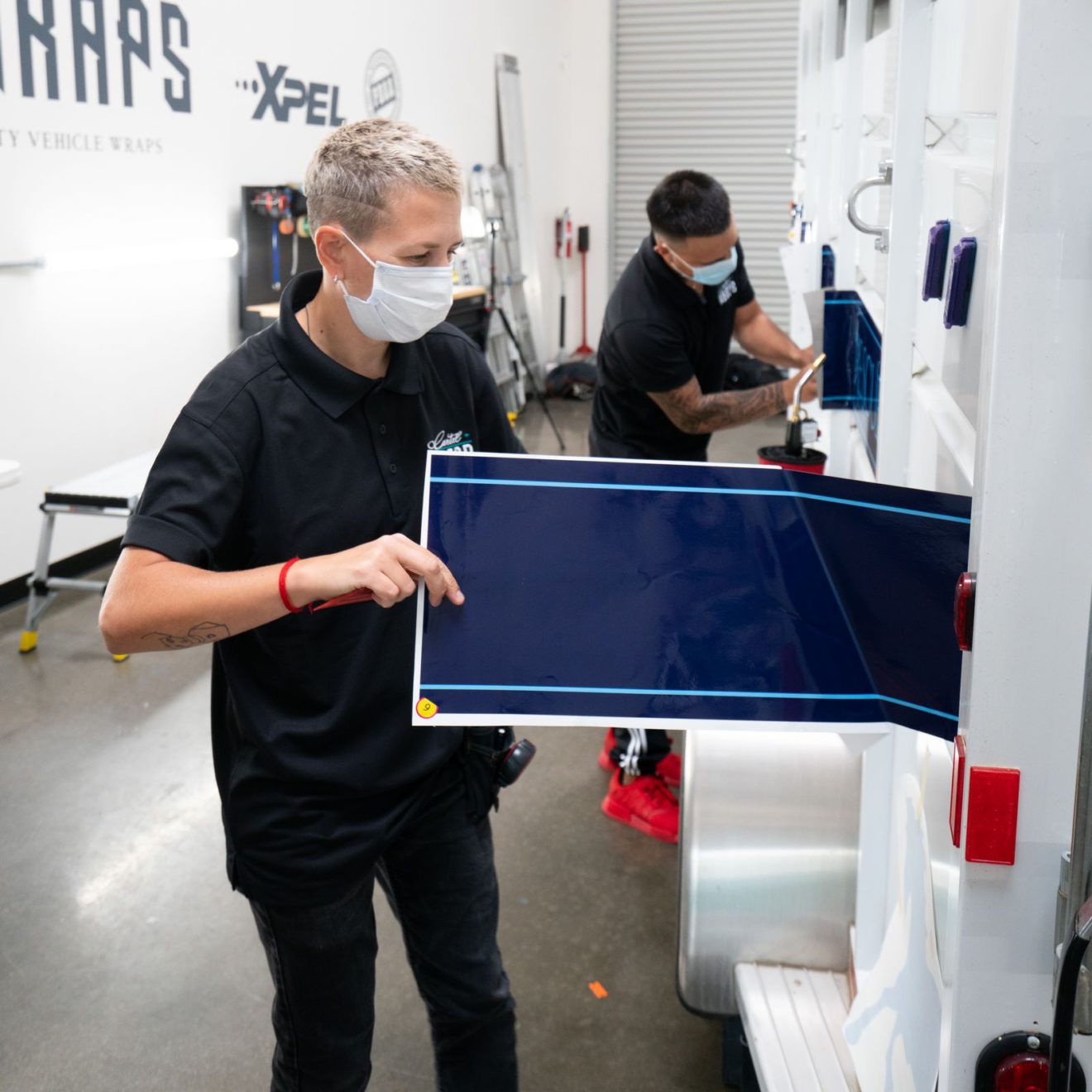 Animal Rescue Horse Trailer Wrap for Viva Global Rescue