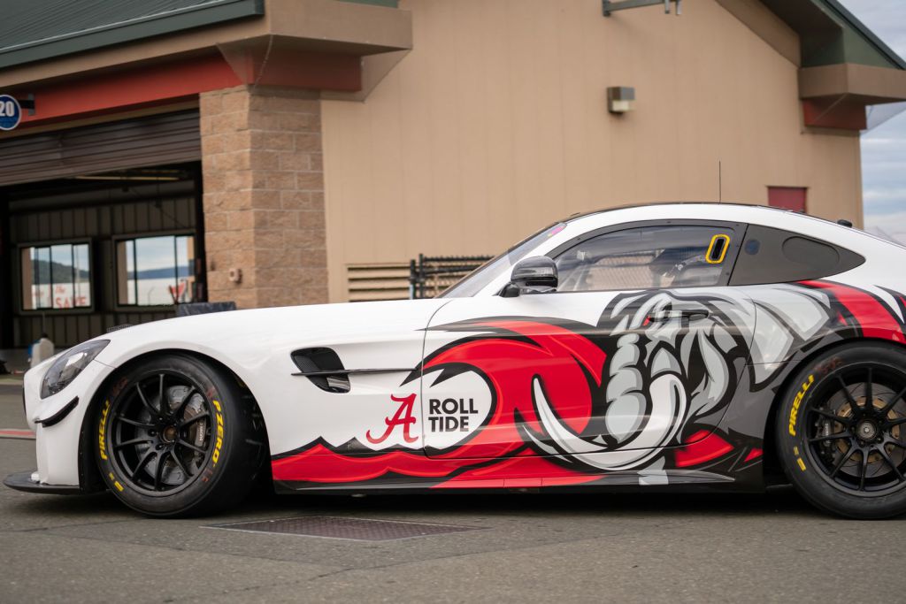 Capstone Motorsports Race Car Wrap - Mercedes AMG GT4