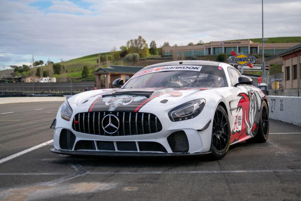 Capstone Motorsports Race Car Wrap - Mercedes AMG GT4