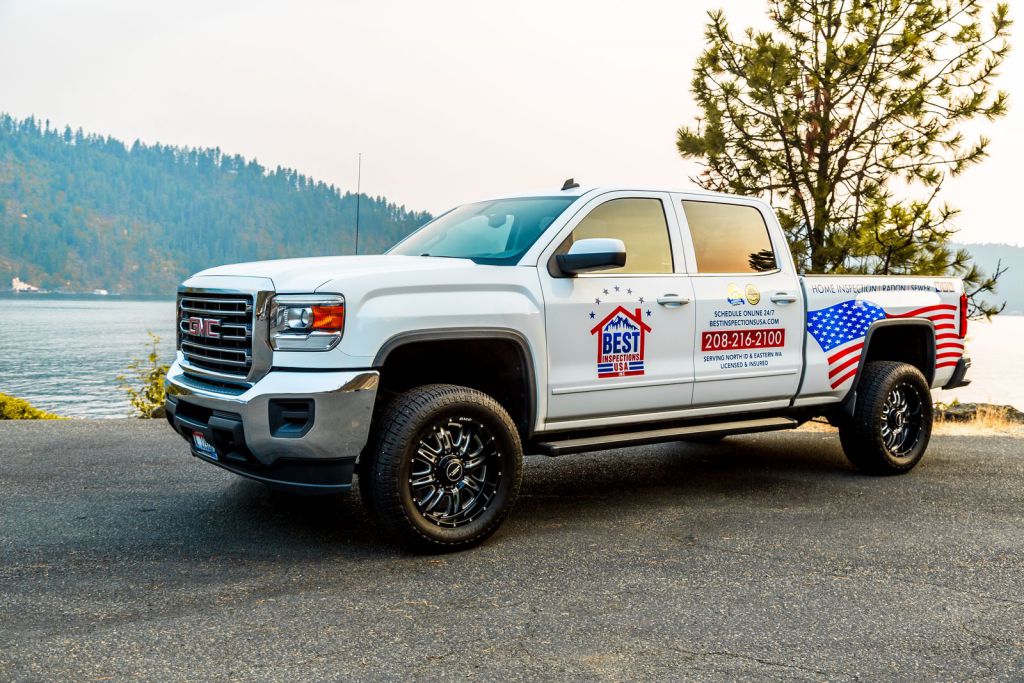Home Inspection Vehicle Wrap - Truck - By Wrapmate