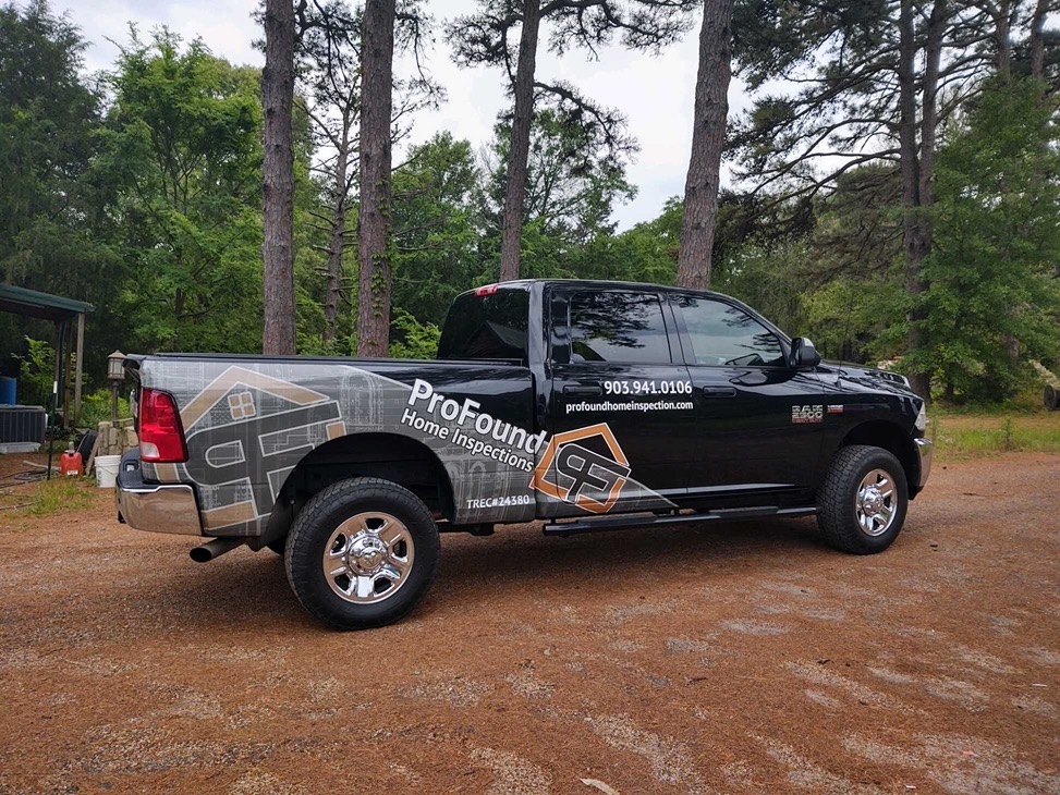 Home Inspection Vehicle Wrap - Truck - By Wrapmate