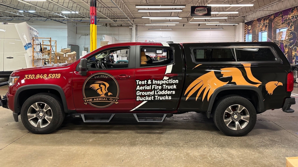Home Inspection Large Truck Wrap - By Wrapmate