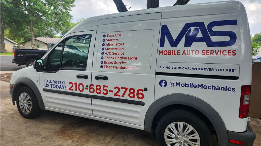 Auto Detailing Small Van Wrap - Side View - by Wrapmate