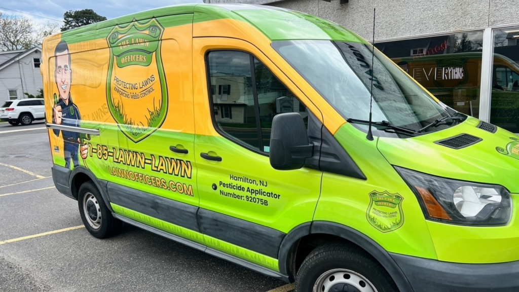 Landscaping Full Van Wrap - Side View - by Wrapmate