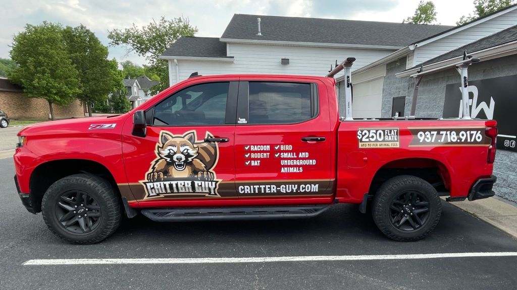 Pest Control Small Truck Wrap - Side View - by Wrapmate