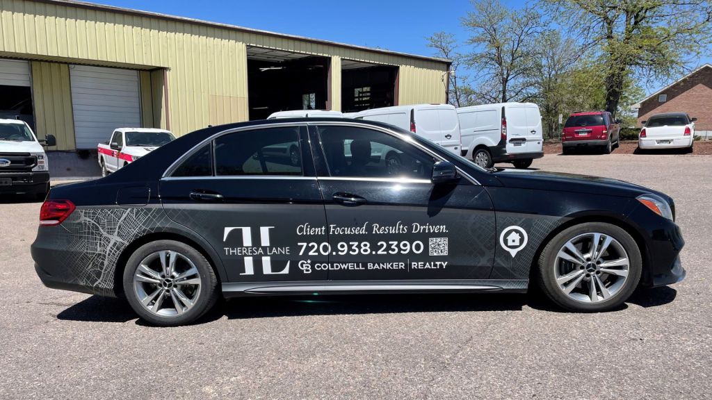 Real Estate Small Car Wrap - Side View - by Wrapmate