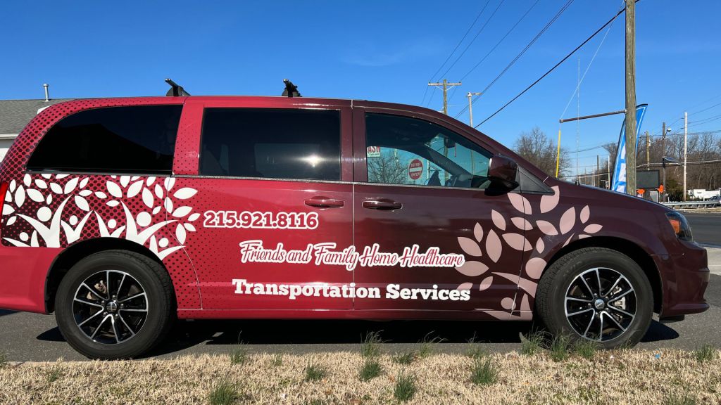 Transportation Full Van Wrap - Side View - by Wrapmate