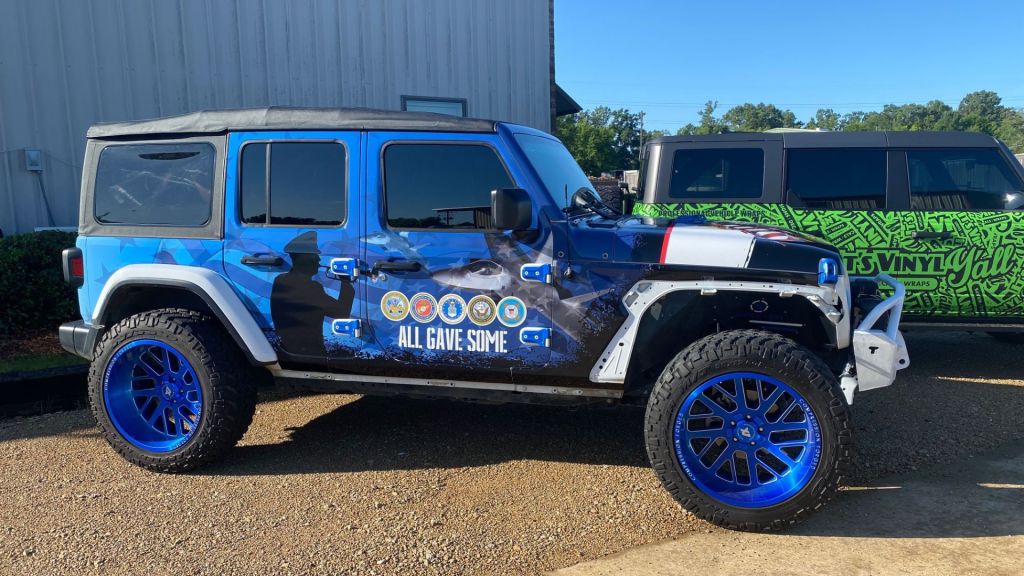 Veteran Inspired Jeep Wrap - By Wrapmate