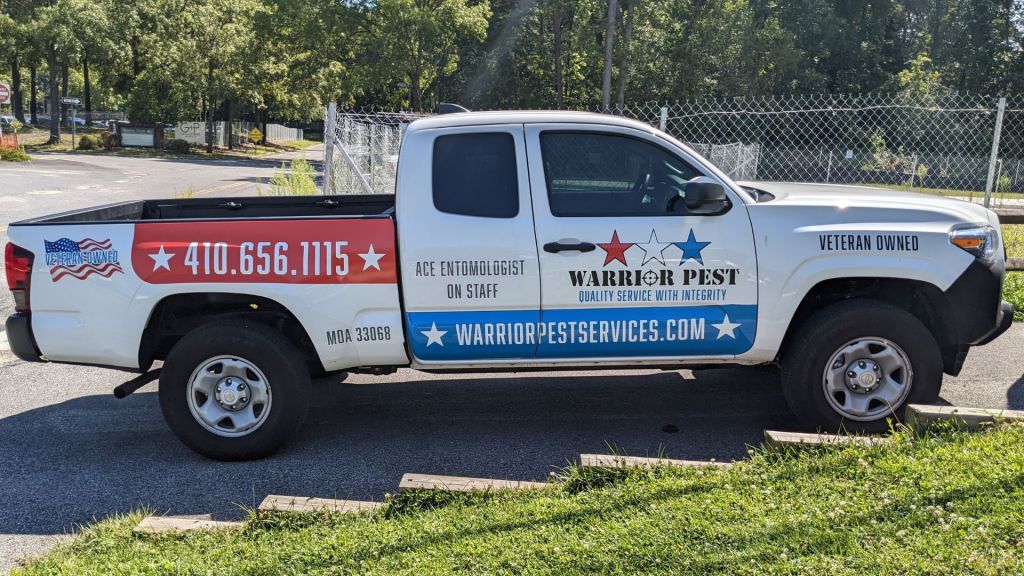 Warrior Pest Services - Veteran Owned Business - Truck Wrap - By Wrapmate