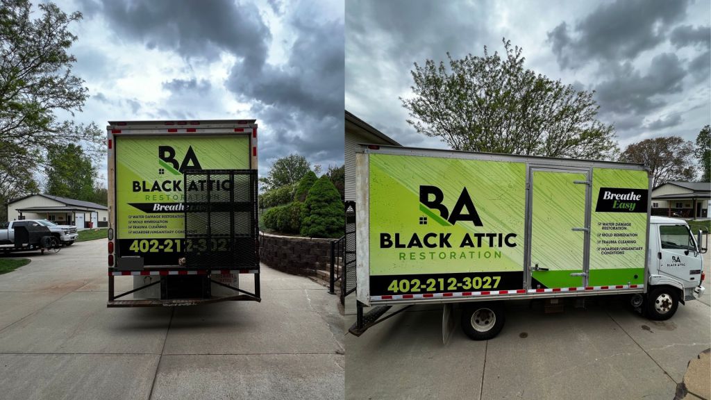 Cleaning Services Large Box Truck Wrap - Side View - by Wrapmate