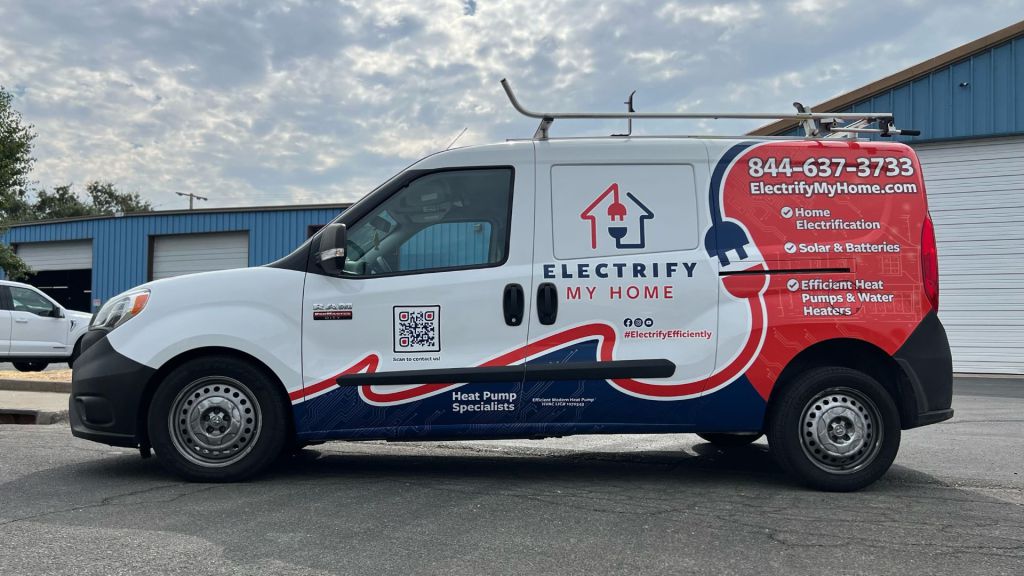 Electrical Services Medium Van Wrap - Side View - by Wrapmate