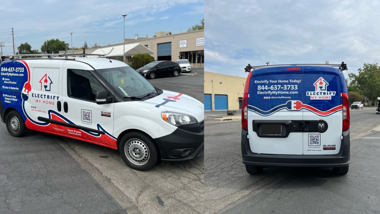 Van Wrapping Examples Electrical services vehicle wrap designs, examples & price ranges