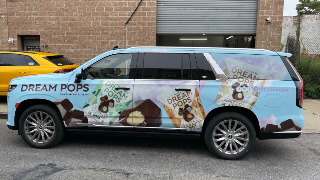 Food Services Full SUV Wrap - Side View - by Wrapmate