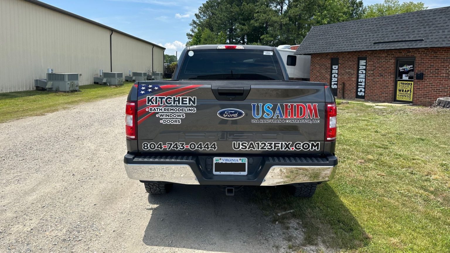 General contractor vehicle wrap designs, examples & price ranges