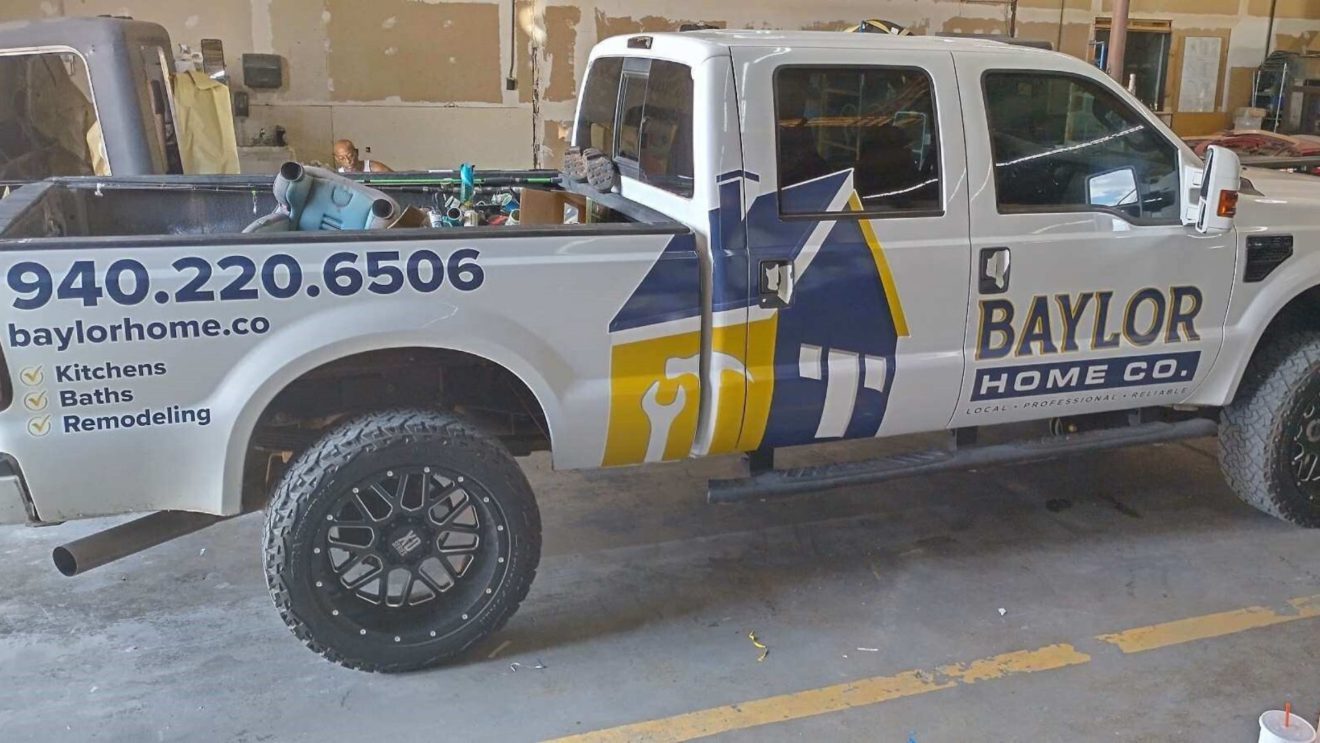 General contractor vehicle wrap designs, examples & price ranges