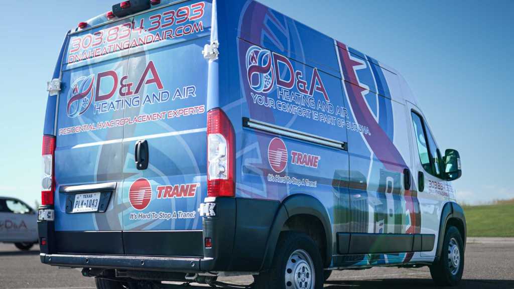 HVAC Vehicle Wraps - D&A Heating and Air by Wrapmate