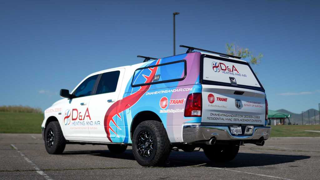 HVAC Vehicle Wraps - D&A Heating and Air by Wrapmate