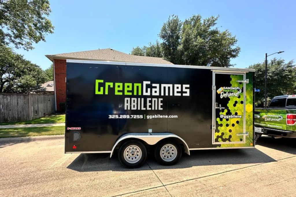 Construction Trailer Wraps - Green Games Abilene - Wrapmate