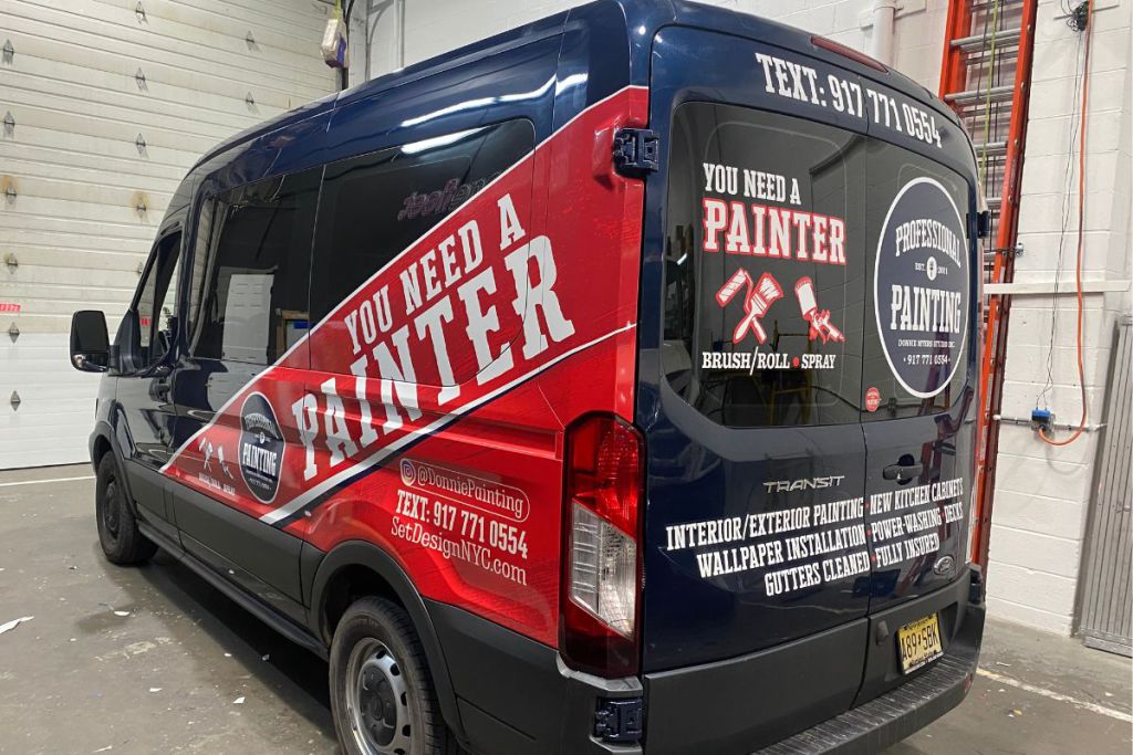 Wrapmate Reviews - You Need A Painter - Ford Transit Van Wrap