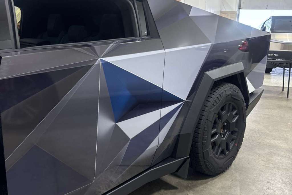 Cybertruck Wrap Ideas by Wrapmate - 3D Design Wrap - 03