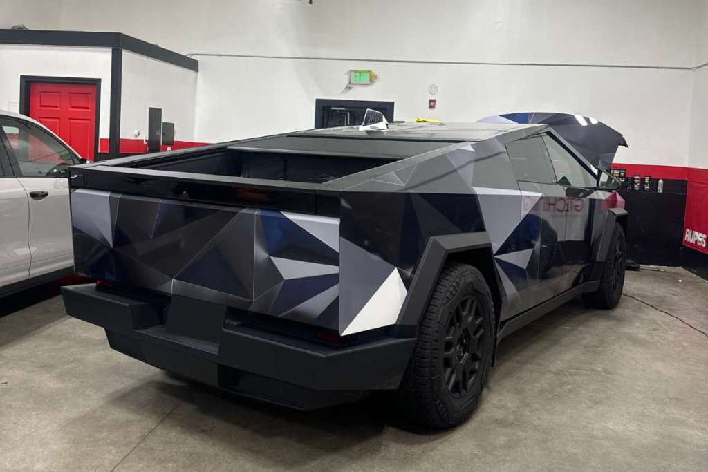 Cybertruck Wrap Ideas by Wrapmate - 3D Design Wrap - 04