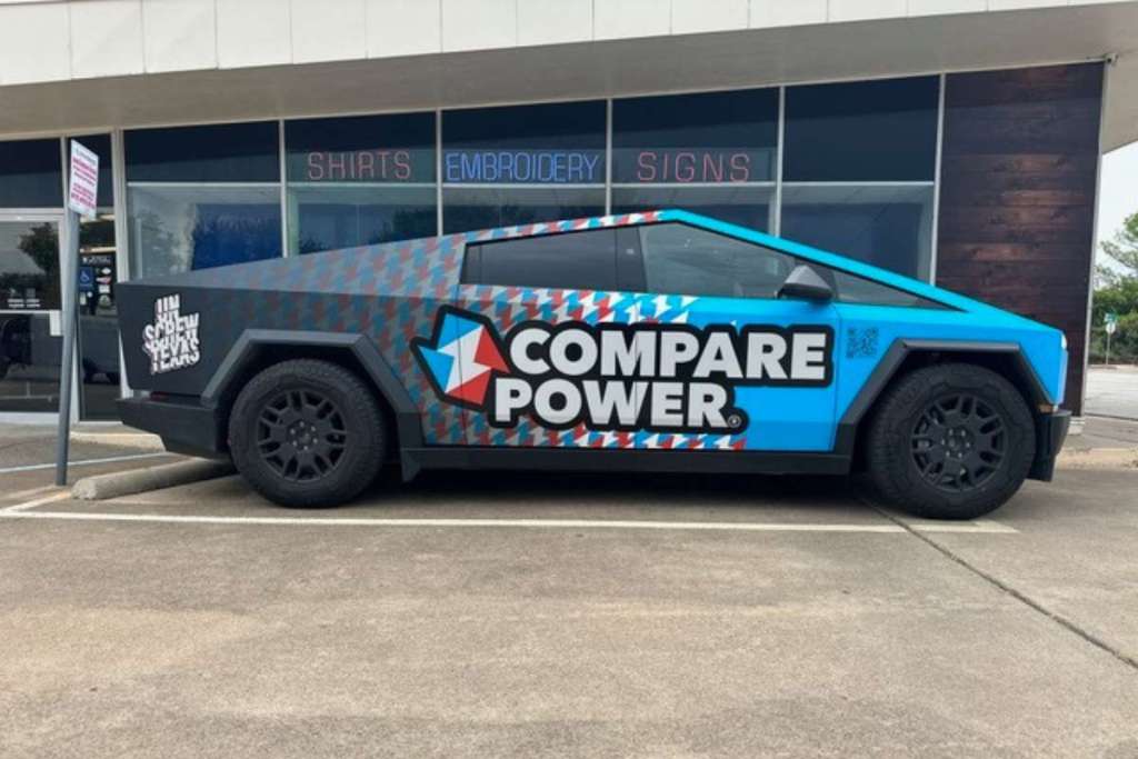 Cybertruck Wrap Ideas by Wrapmate - Compare Power - 03