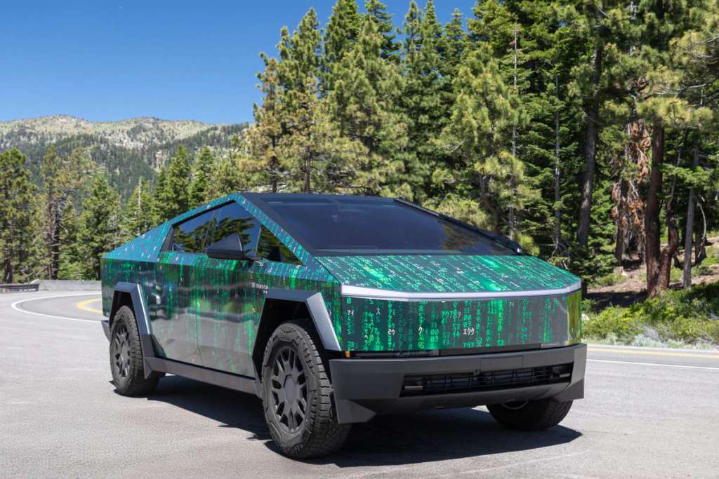 Cybertruck Wrap Ideas by Wrapmate - The Matrix - 03