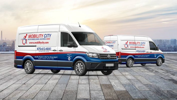 Mobility City Vehicle Wraps by Wrapmate