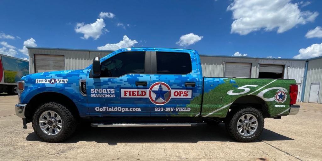 Veteran Service - Field Ops - Truck Wrap by Wrapmate