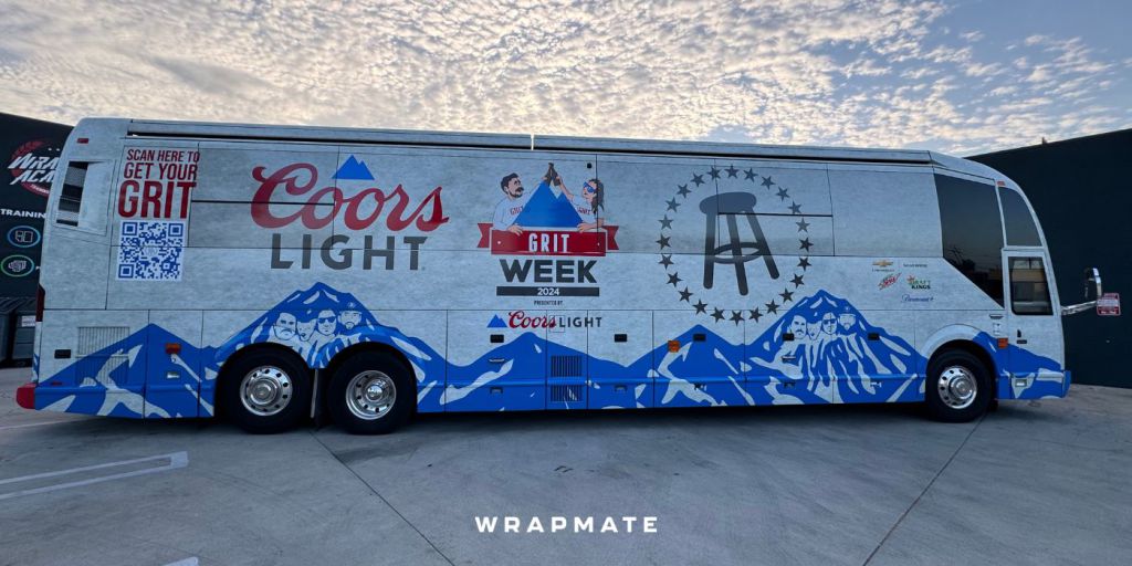 Best Vehicle Wraps by Wrapmate - Bus Wrap - Bar Stool Sports