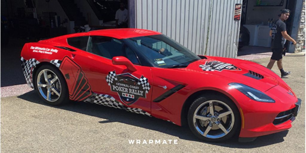 Best Vehicle Wraps by Wrapmate - Car Wrap - Central Coast Poker Rally