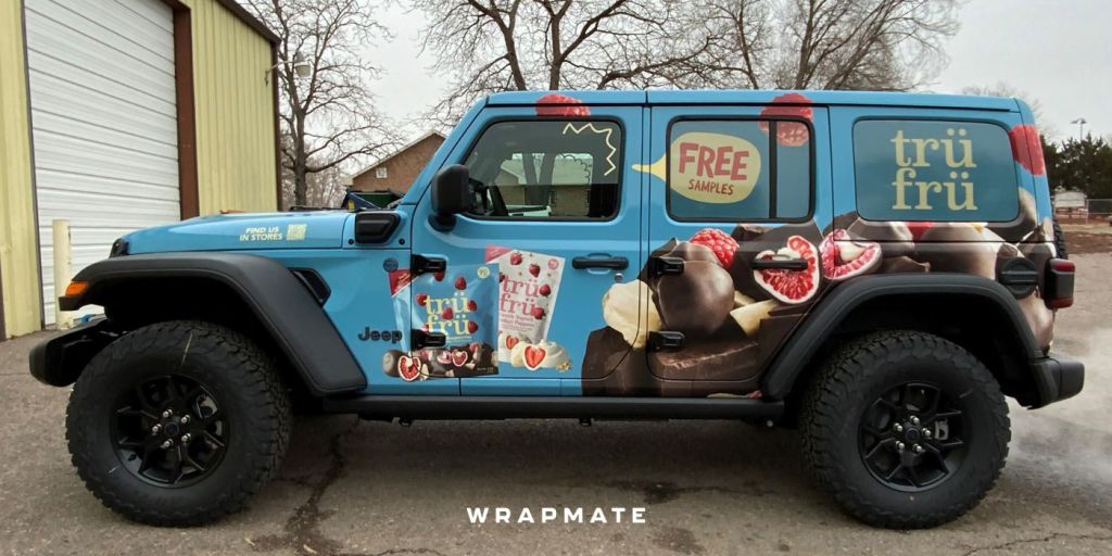 Best Vehicle Wraps by Wrapmate - Jeep Wrap - Tru Fru