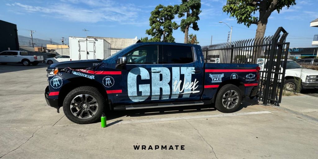 Best Vehicle Wraps by Wrapmate - Truck Wrap - Bar Stool Sports