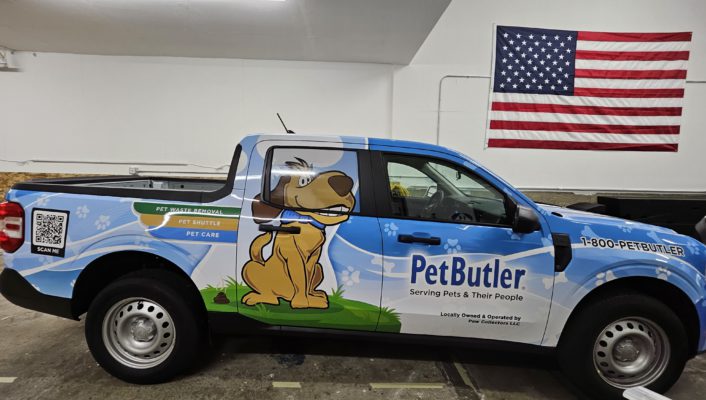 Pet Butler Full Truck Wrap - Wrapmate 2025