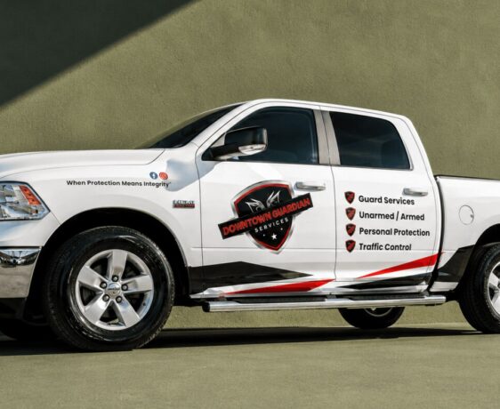 Security Companies Need to Look the Part — Why Fleet Wraps Build Authority Before the First Call