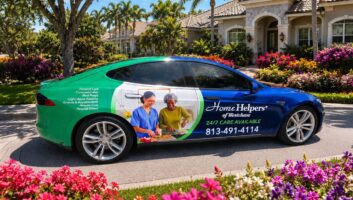 In Home Care, Trust is Everything — Here’s How a Vehicle Wrap Helps Build It