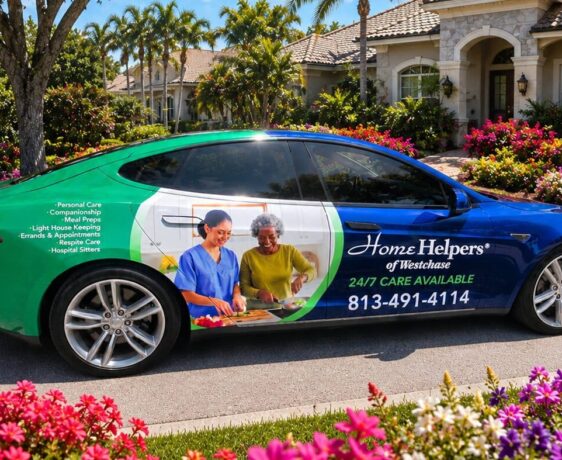 In Home Care, Trust is Everything — Here’s How a Vehicle Wrap Helps Build It