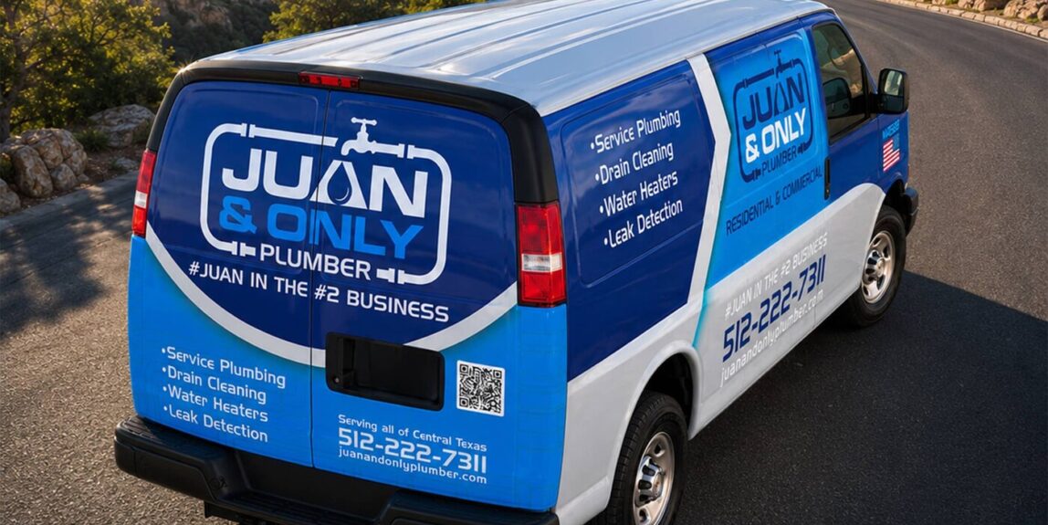 The Plumber Whose Van Stops People in Their Tracks — Why Humor Is a Brand Strategy