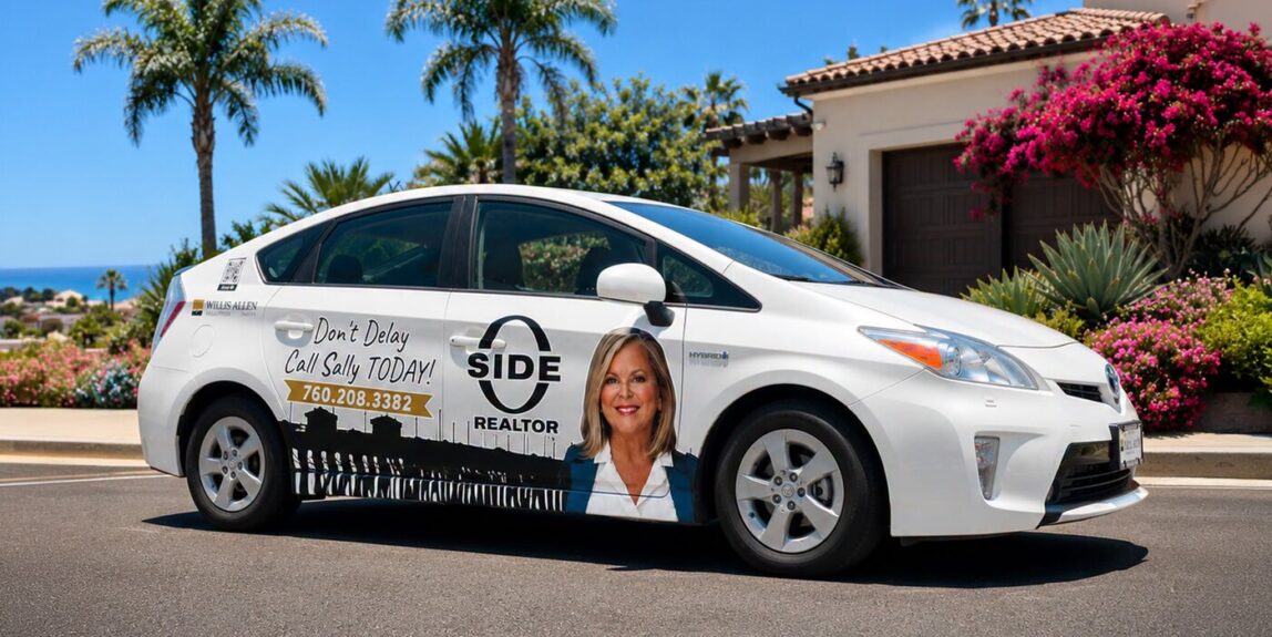 Most Agents Have a Business Card. The Best Ones Have a Wrapped Car.