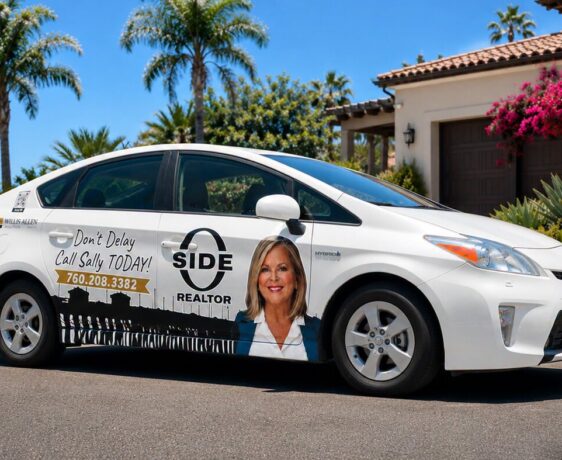 Most Agents Have a Business Card. The Best Ones Have a Wrapped Car.